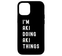 Soy AKI Haciendo Cosas de AKI Carcasa para iPhone 12/12 Pro