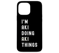 Soy AKI Haciendo Cosas de AKI Carcasa para iPhone 13 Pro MAX