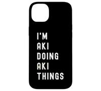Soy AKI Haciendo Cosas de AKI Carcasa para iPhone 14 Plus