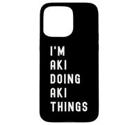 Soy AKI Haciendo Cosas de AKI Carcasa para iPhone 15 Pro MAX