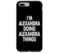 Soy Alexandra Doing Things Nombre Personalizado Carcasa para iPhone 7 Plus/8 Plus