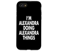 Soy Alexandra Doing Things Nombre Personalizado Carcasa para iPhone SE (2020) / 7/8