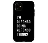 Soy Alfonso Haciendo Cosas de Alfonso Carcasa para iPhone 11