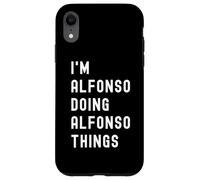 Soy Alfonso Haciendo Cosas de Alfonso Carcasa para iPhone XR