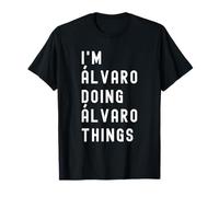 Soy Álvaro Haciendo Cosas de Álvaro Camiseta