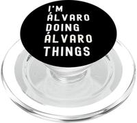 Soy Álvaro Haciendo Cosas de Álvaro PopSockets PopGrip para MagSafe