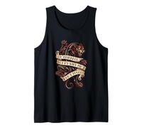 Soy amigable Pero mi Esposa no Toca Funny Panther Camiseta sin Mangas