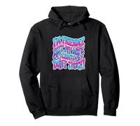 Soy amistoso, Pero mi Esposa no se Toca Divertido Groovy Sudadera con Capucha