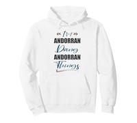 Soy Andorrano Haciendo Cosas Andorranas Funny Andorra Lover Sudadera con Capucha