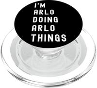 Soy Arlo Haciendo Cosas de Arlo PopSockets PopGrip para MagSafe