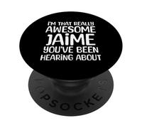 Soy así de increíble Jaime ha Estado Escuchando Hablar PopSockets PopGrip Adhesivo