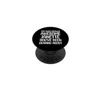 Soy así de increíble Janette ha Estado Escuchando Hablar PopSockets PopGrip Adhesivo