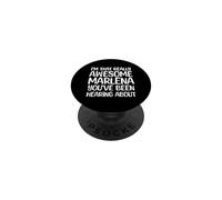 Soy así de increíble Marlena ha Estado Escuchando Hablar PopSockets PopGrip Adhesivo