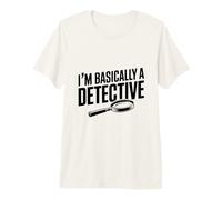 Soy básicamente un Detective Divertido para los Amantes del Misterio Camiseta Premium