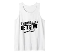 Soy básicamente un Detective Divertido para los Amantes del Misterio Camiseta sin Mangas