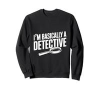 Soy básicamente un Detective Divertido para los Amantes del Misterio Sudadera