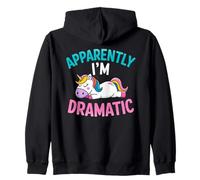Soy Bastante dramático Unicornio Amante de los Animales Unicornios míticos Sudadera con Capucha