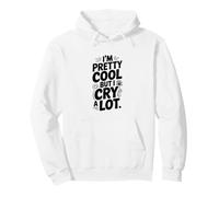 Soy Bastante Genial Pero lloro Mucho Sudadera con Capucha