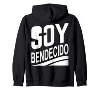 Soy Bendecido por Dios Sudadera con Capucha
