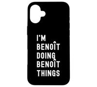 Soy Benoît Haciendo Cosas de Benoît Carcasa para iPhone 16 Plus