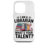 Soy Bibliotecario ¿cuál Es Tu Talento? Entusiasta a Carcasa para iPhone 13 Pro