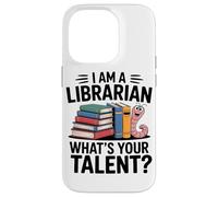 Soy Bibliotecario ¿cuál Es Tu Talento? Entusiasta a Carcasa para iPhone 14 Pro