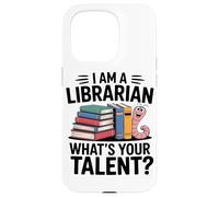 Soy Bibliotecario ¿cuál Es Tu Talento? Entusiasta a Carcasa para iPhone 15 Pro