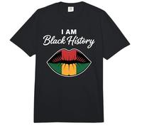 Soy Black History Pan-African Pride Lips Comfort Colors Adult Heavyweight T-Shirt