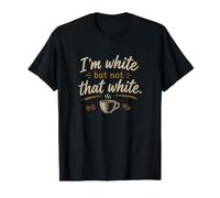 Soy Blanco, Pero no Tan Blanco, Gracioso Diciendo Meme Casual Camiseta