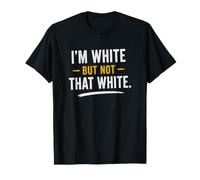 Soy Blanco Pero no Tan Blanco Meme Gracioso Popular Camiseta