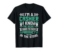 Soy cajero Conozco Los Códigos Secretos De Cada Producto En TH Camiseta