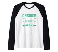Soy cajero Conozco Los Códigos Secretos De Cada Producto En TH Camiseta Manga Raglan