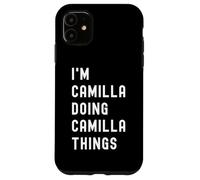 Soy Camilla Haciendo Cosas de Camilla Carcasa para iPhone 11