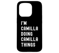 Soy Camilla Haciendo Cosas de Camilla Carcasa para iPhone 15 Pro