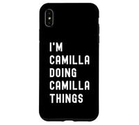 Soy Camilla Haciendo Cosas de Camilla Carcasa para iPhone XS MAX