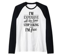 Soy Caro Todo el Tiempo Deja de Preguntar Divertido Camiseta Manga Raglan