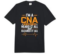 Soy CNA Lo he Visto Todo lo escuché Todo y lo limpié Todo Comfort Colors Adult Heavyweight T-Shirt