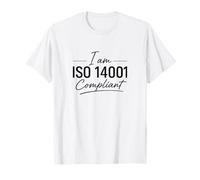Soy Compatible con ISO 14001 - Idea de Regalo de gestión Ambiental Camiseta