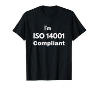 Soy Compatible con ISO 14001 - Idea de Regalo de gestión Ambiental Camiseta gráfica económica