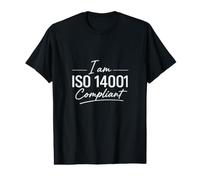 Soy Compatible con ISO 14001 - Idea de Regalo de gestión Ambiental Camiseta gráfica económica