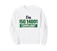 Soy Compatible con ISO 14001 - Idea de Regalo de gestión Ambiental Sudadera