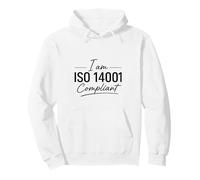 Soy Compatible con ISO 14001 - Idea de Regalo de gestión Ambiental Sudadera con Capucha