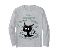 Soy Conductor de autobús Todo es Buen Humor Diseño Ropa de Trabajo Manga Larga