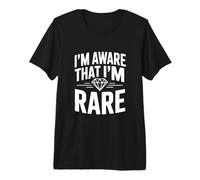 Soy Consciente de Que Soy RARA autoafirmación única Camiseta Premium