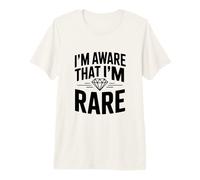 Soy Consciente de Que Soy RARA autoafirmación única Camiseta Premium