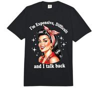 Soy costoso difícil y respondo la Actitud Comfort Colors Adult Heavyweight T-Shirt