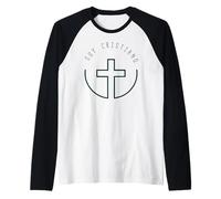 Soy Cristiano, Protestante, Católico, Seguidor de Cristo Camiseta Manga Raglan