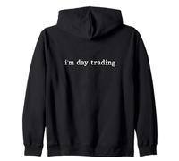 Soy Day Trading Acciones Trader Mercado de valores Trading Sudadera con Capucha