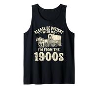 Soy de la década de 1900 | Divertido Día del Padre y Papá Camiseta sin Mangas