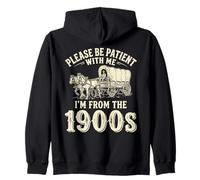 Soy de la década de 1900 | Divertido Día del Padre y Papá Sudadera con Capucha